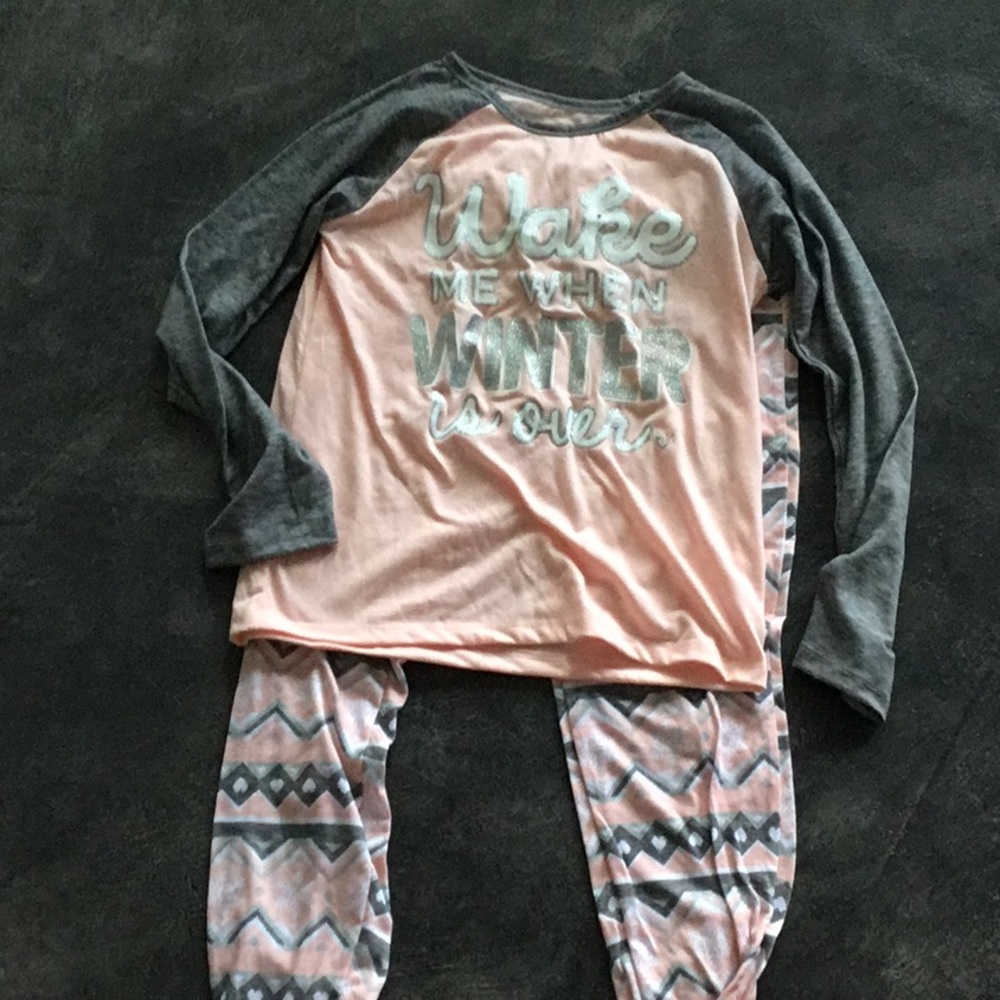 justice cotton pajamas